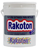 RAKOTON PINTURA PARA METALES SATINADA O BRILLANTE 